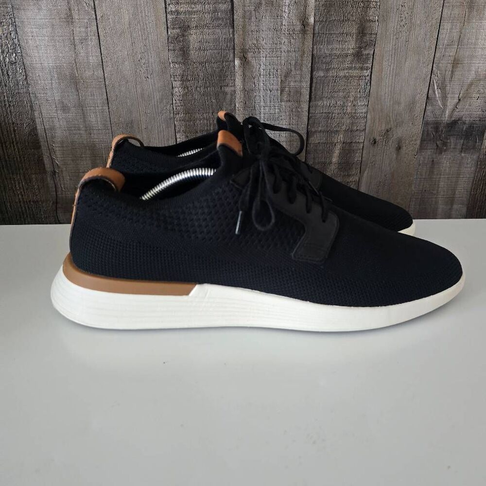 Wolf & Shepherd Swiftknit Derby Shoes Black 12 Designer Luxury Casual Comfort